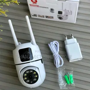 V380 Pro Mini Dual Lens/Screen 2in1 PTZ 1080p Outdoor Wifi Camera