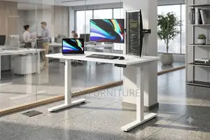 Office Desk; 1.4 Meters Electric Adjustable Gamers Desk