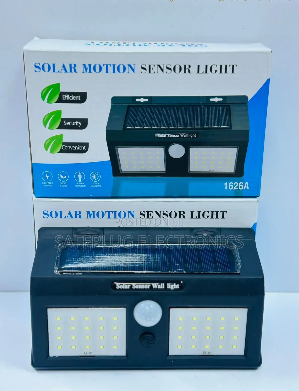 Automatic Solar Sensor Wall Light 1626a (Zero Electricity Bills)