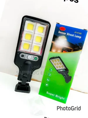 Super Bright Jx-616e Mini Solar Street Lamp - Outdoor Security Light