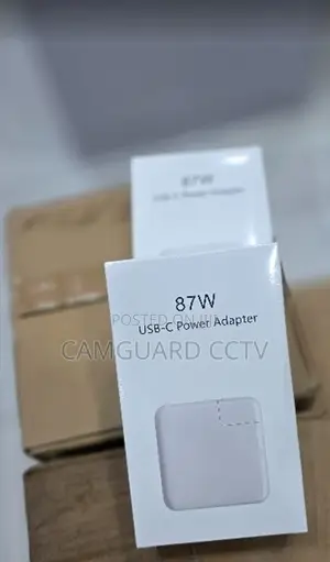 87w Pd Fast Charging Adapter With Type-C Cable for Macbook