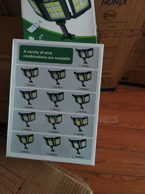 Jsot 300w 3-Head Foldable Solar Street Light With Smart Sensor