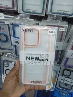Redmi 12 New Skin Electroplated Bumper Case.