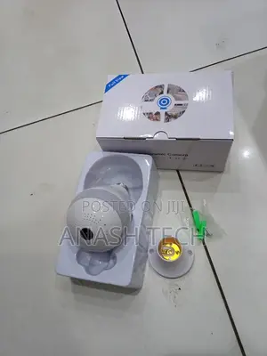 V380 Smart Bulb Camera With 360 Degree Panoramic View