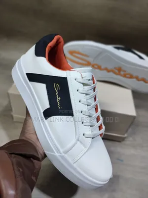 White Santoni Casuals