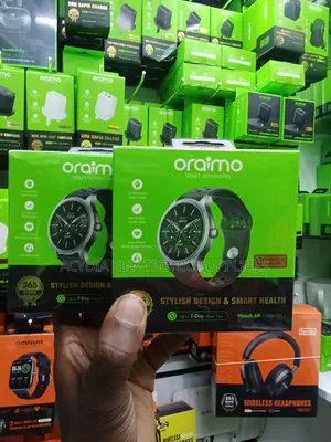 Oraimo Watch 6r Waterproof Smart Watch With Heart Rate Monitor