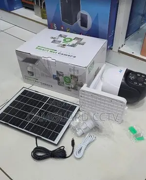 Single Lens 4g Solar Camera With Color Night Vision and V380 Pro App