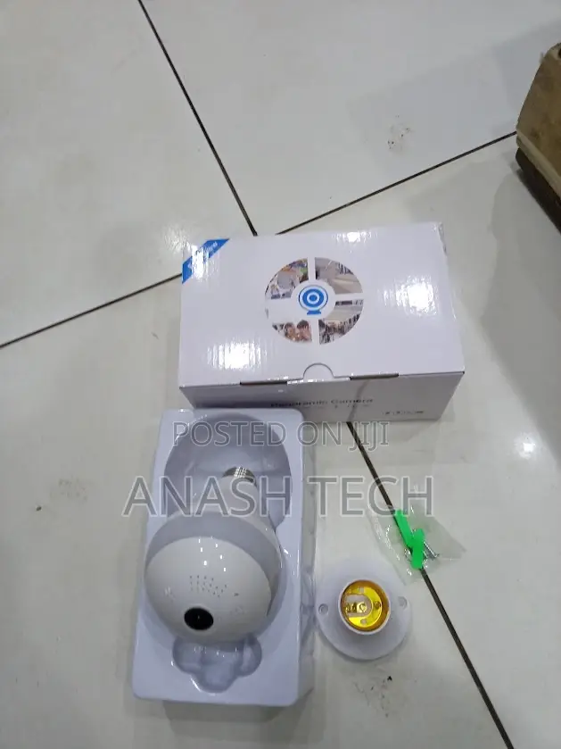 V380 Pro Wifi Bulb Camera for Home Security