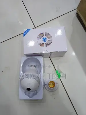 360° Panoramic V380 Bulb Camera With Two-Way Audio