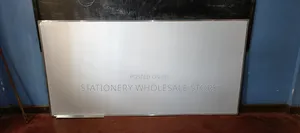 White Board 8ftx4ft With 2markers and Duster Free Mounting