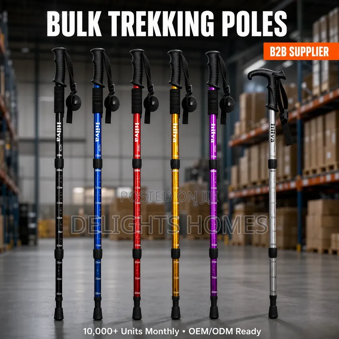 Trekking Poles Featuring T-Shaped Handles_yu
