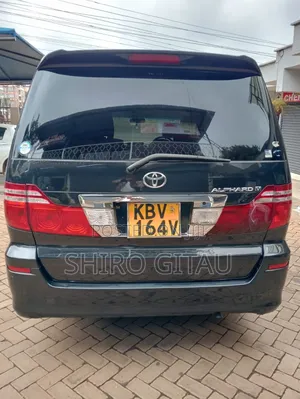 Toyota Alphard 2006 Black