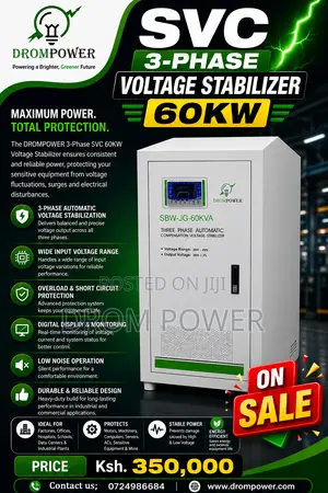 SVC 60kw Voltage Stabilizer