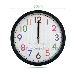 Rainbow Font Wall Clocks.