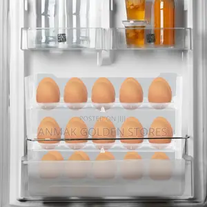3-Tier White Plastic Egg Tray