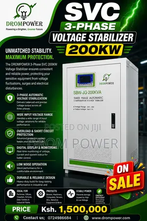 SVC 200kw Voltage Stabilizer