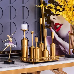 Luxury Gold Candle Holders