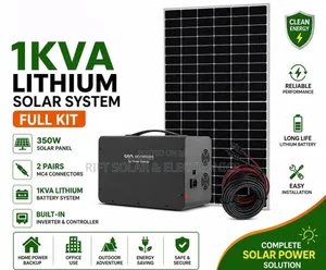 350 Watts Solar - 1kwh - 500 Watts Lithium Portable Power Plus Cable