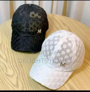 Lace Flower Thin Baseball Cap_st