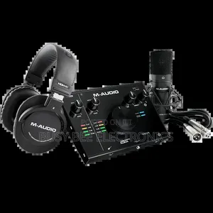 M-Audio Air 192-4 Vocal Studio Pro Sound Card Microphone Recording Set