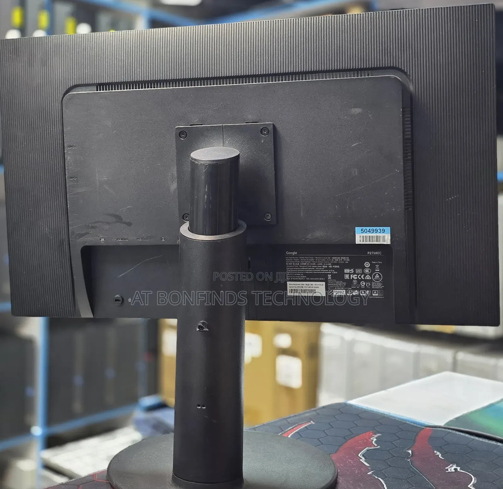 Google P2719ec Monitor 
Size:27 Inch