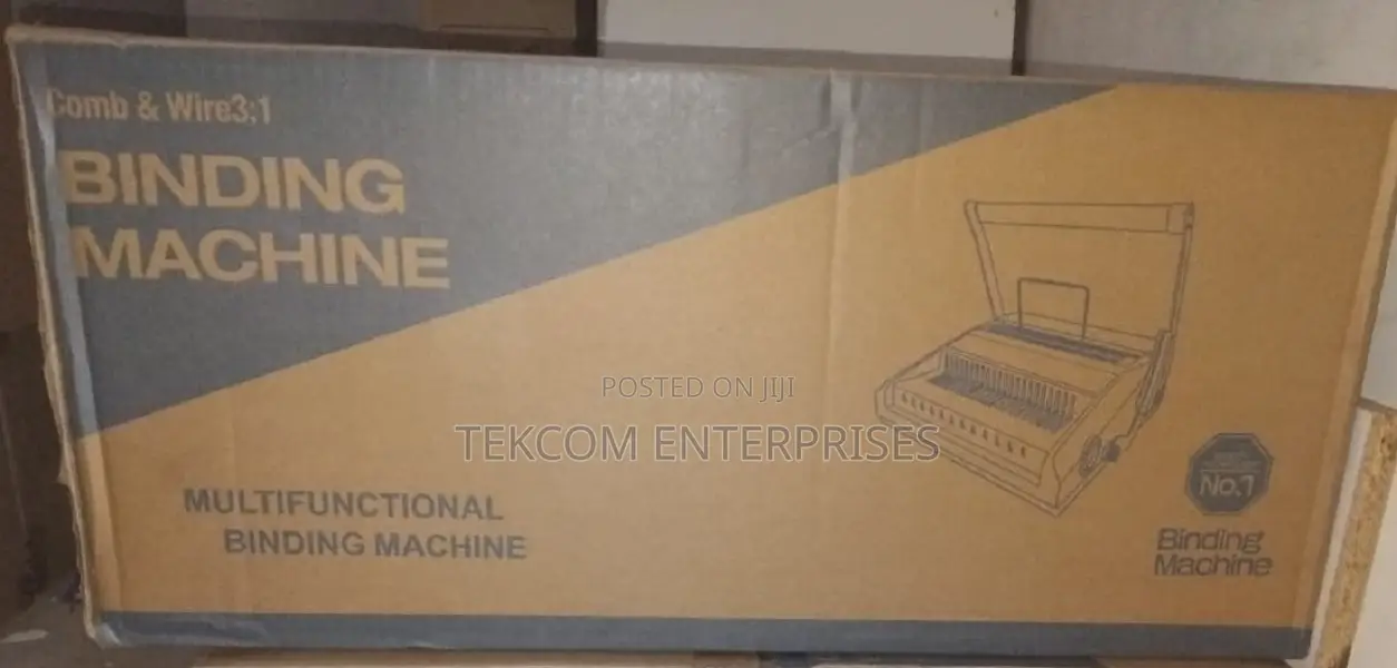 2 in 1 Binding Machine Cw3421 || Gem 2 in 1 Binding Machine
