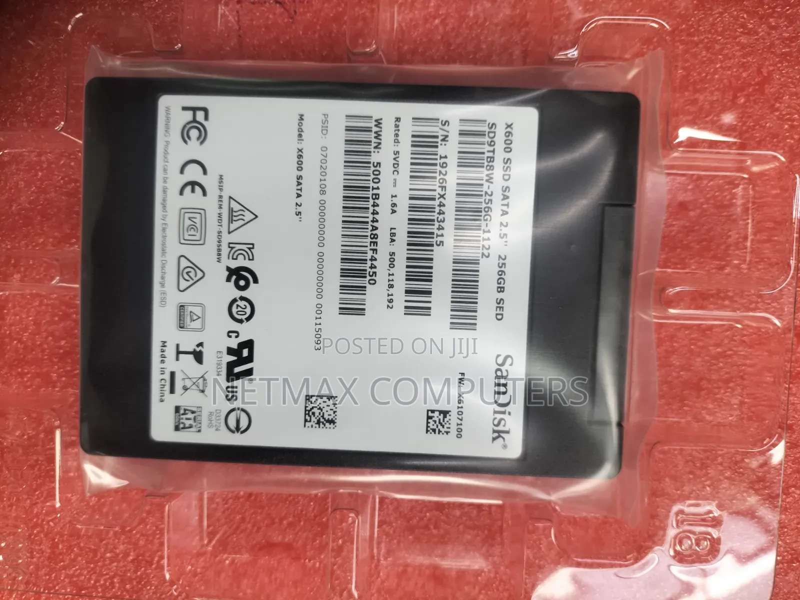 256gb Solid State Drive