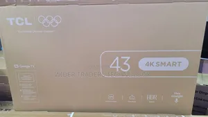 TCL 43-Inch HDR Smart Tv With Google Tv, Featuring an Hva Panel