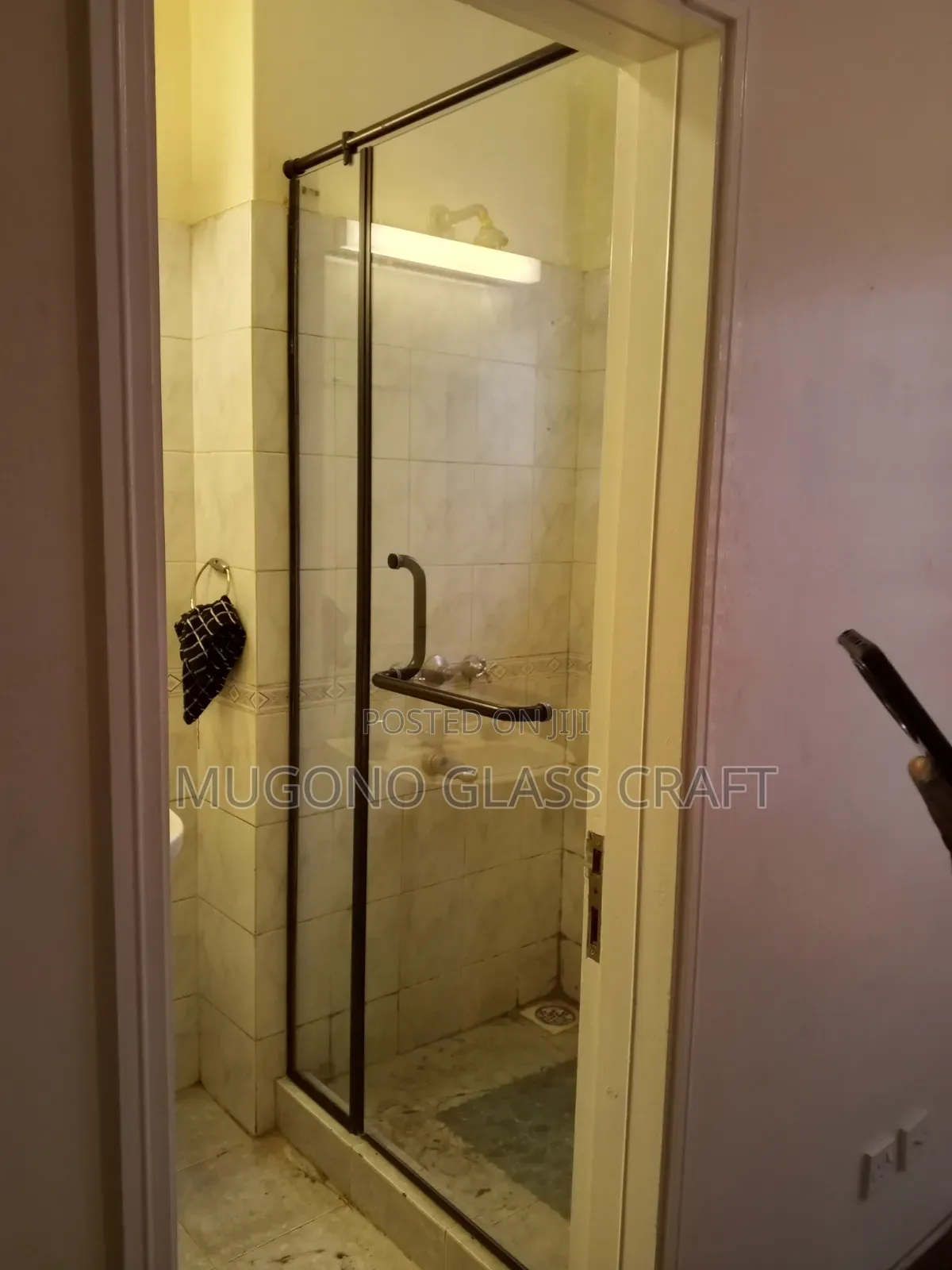 Straight Frameless Shower Cubicle