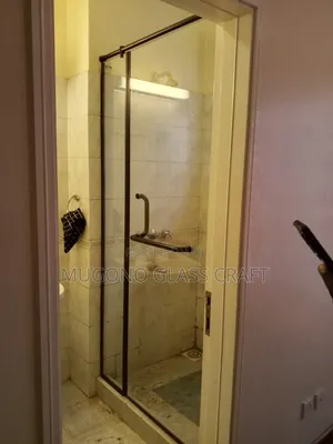 Straight Frameless Shower Cubicle