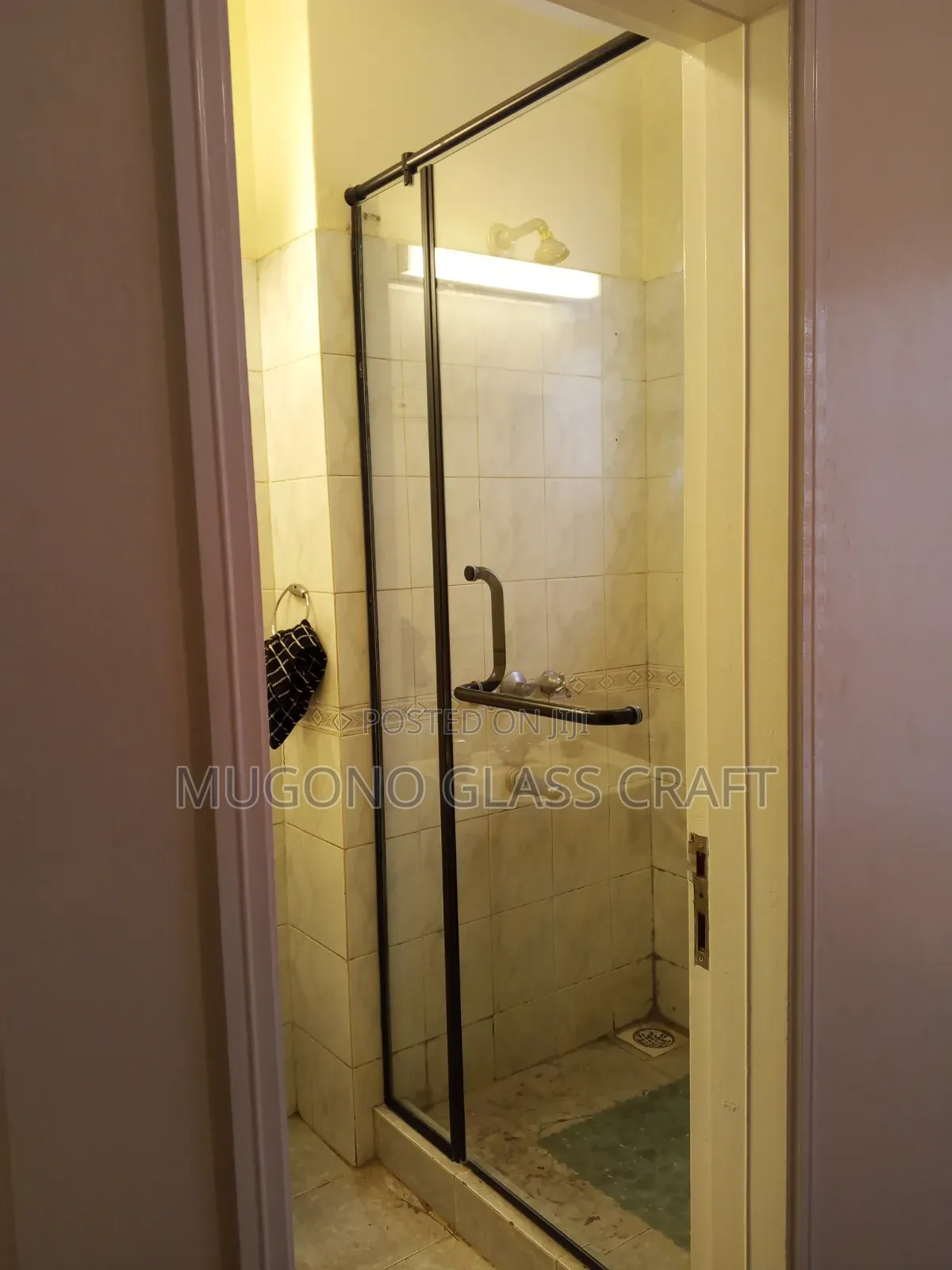 Straight Frameless Shower Cubicle