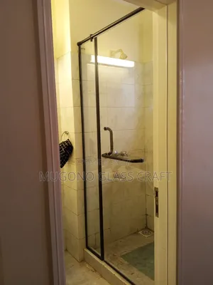 Straight Frameless Shower Cubicle