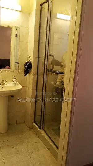 Straight Frameless Shower Cubicle