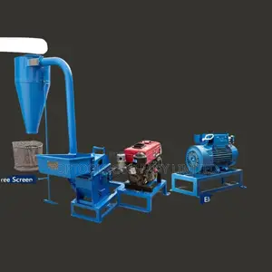 Commercial Posho Mill With Dual Frame 10hp Diesel Engine