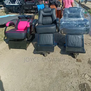 Sink Chair and 2 Black Barber Chairs