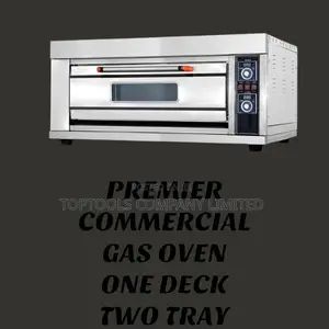 Premier Commercial Gas Oven 1 One Deck 2 Two Tray