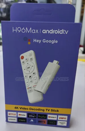H96 H96-Max Android 14.0 Tv Stick 2gb Ram 16gb Rom