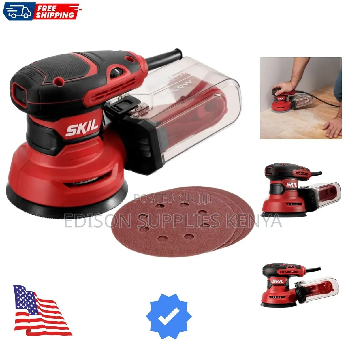 Sand Papers Ingco Sanding Sheets for Random Orbital Sander 50pcs