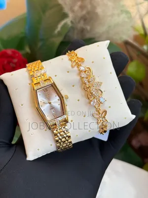 Ladies Olevs Watch X Braclet Set