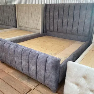 Grey / Cream/ White Beds 5 by 6