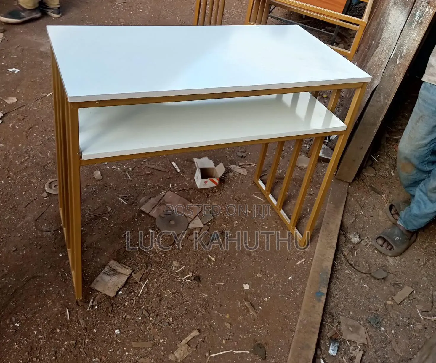 MDF Board Manicure Table