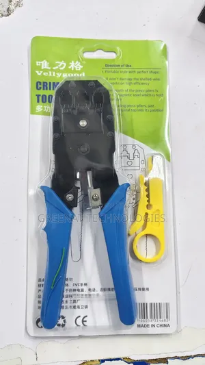 Vellygood 3-in-1 Network Crimping Tool + Wire Stripper -