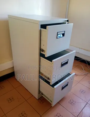 Steel Vertical Office Cabinet - 3 Drawers