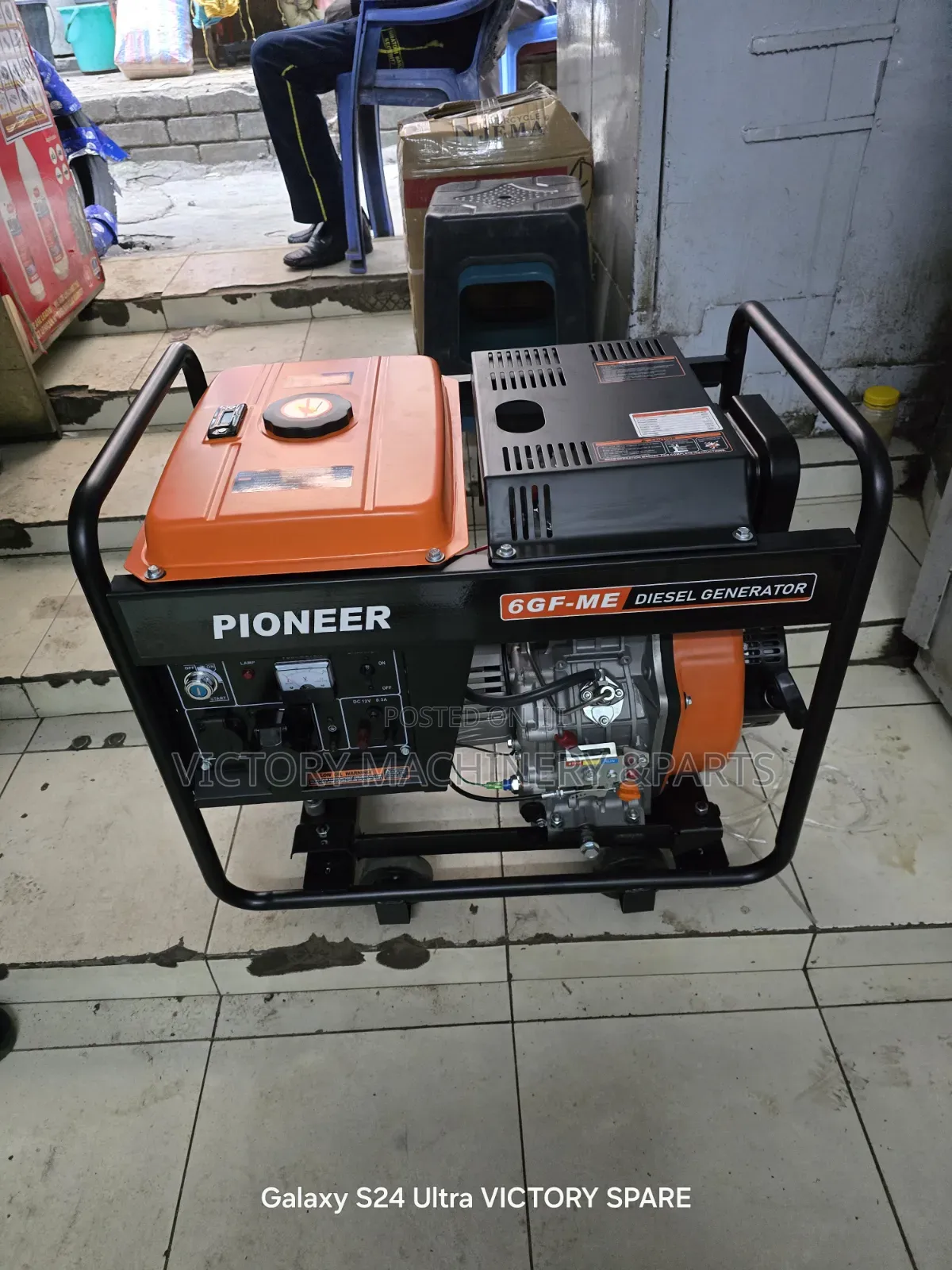 Pioneer Open Type Diesel Generator 6kva