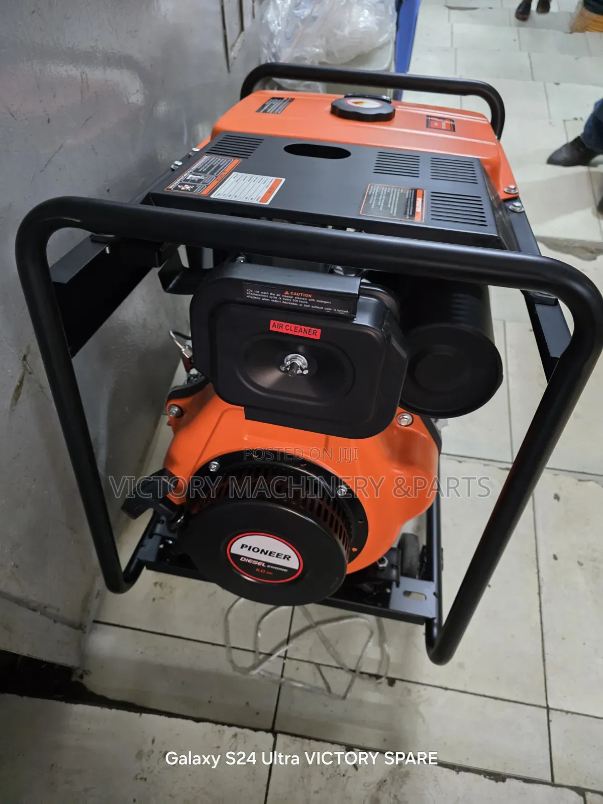 Pioneer Open Type Diesel Generator 6kva