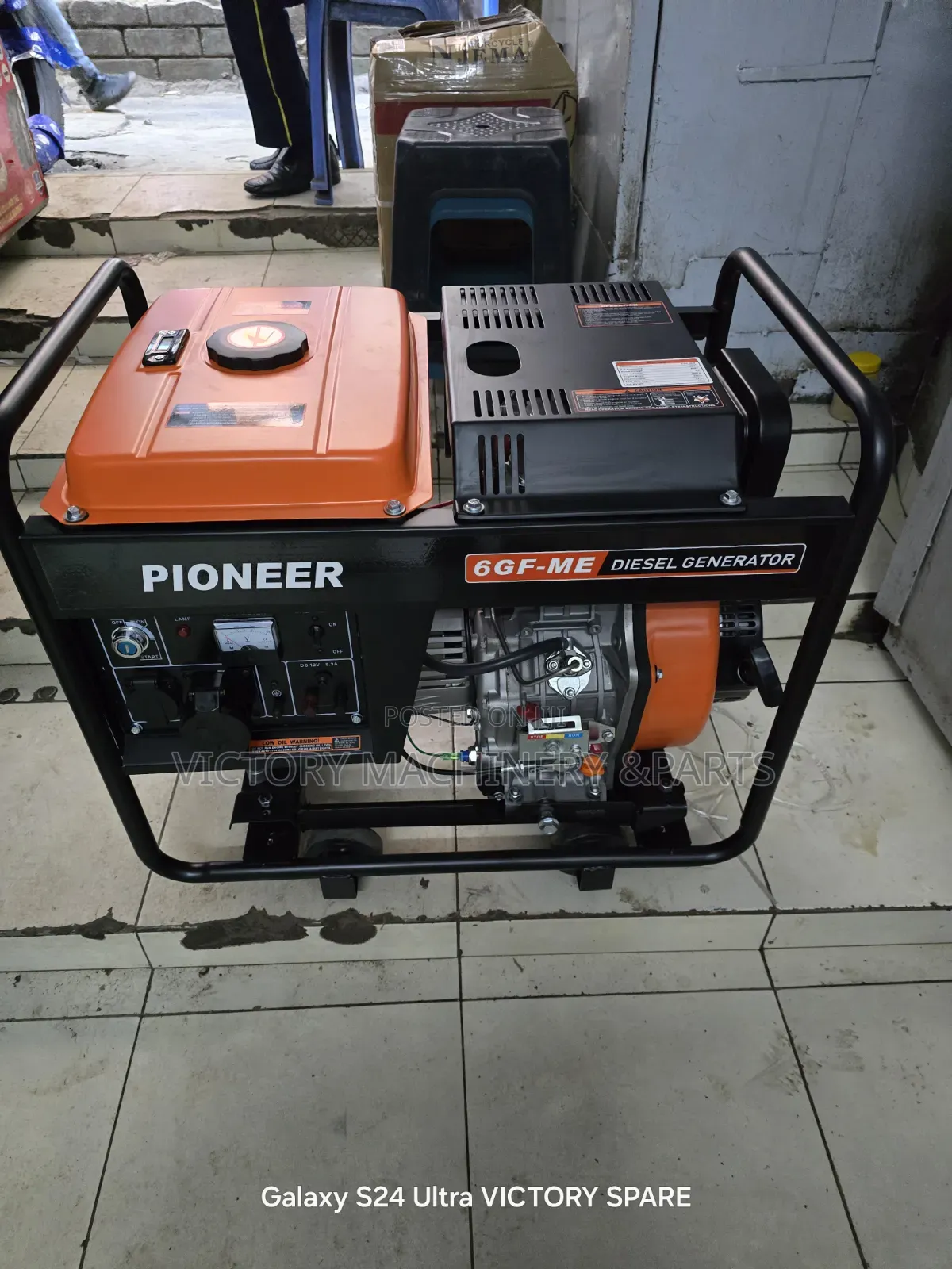 Pioneer Open Type Diesel Generator 6kva