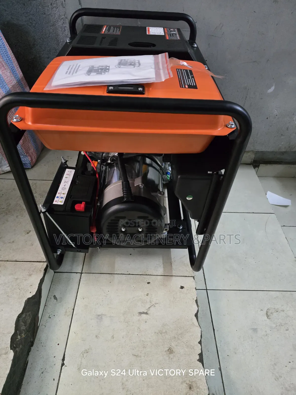 Pioneer Open Type Diesel Generator 6kva