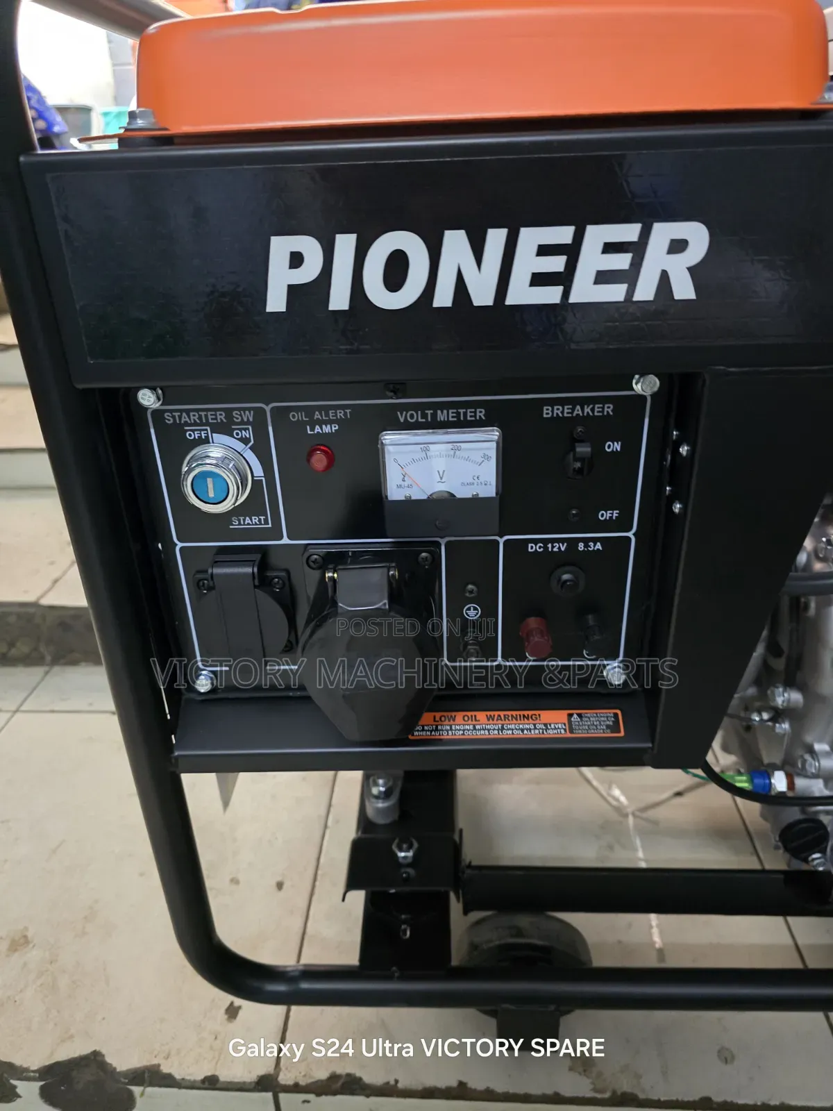 Pioneer Open Type Diesel Generator 6kva