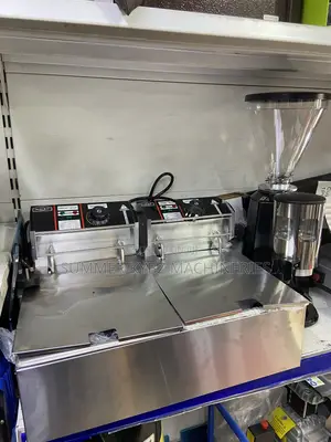 Macro Double Tank Electric Deep Fryer 12 Liters (6l + 6l).