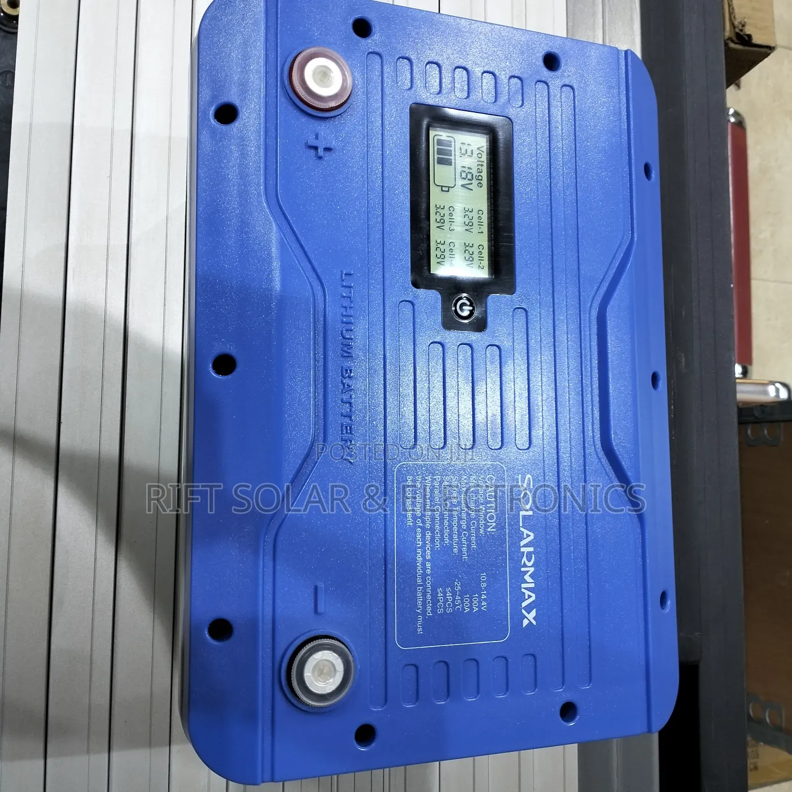12.8v - 200ah Lithium Solar Battery Suitable for Fridge, Iron Box
